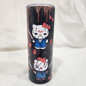 Hello kitty scary tumbler